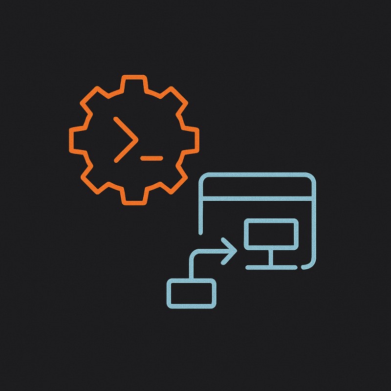 Developer workflow illustration